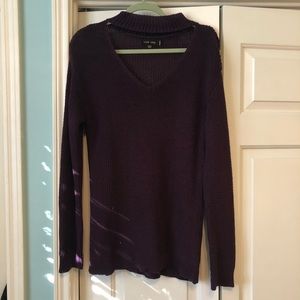 Purple Sweater